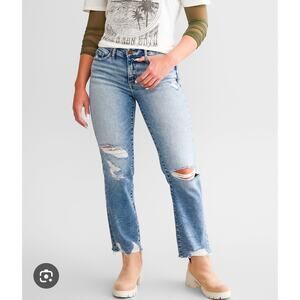 BKE Payton Cropped Straight Stretch Jean 32x28